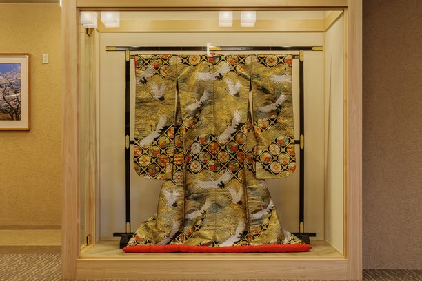 打掛の展示