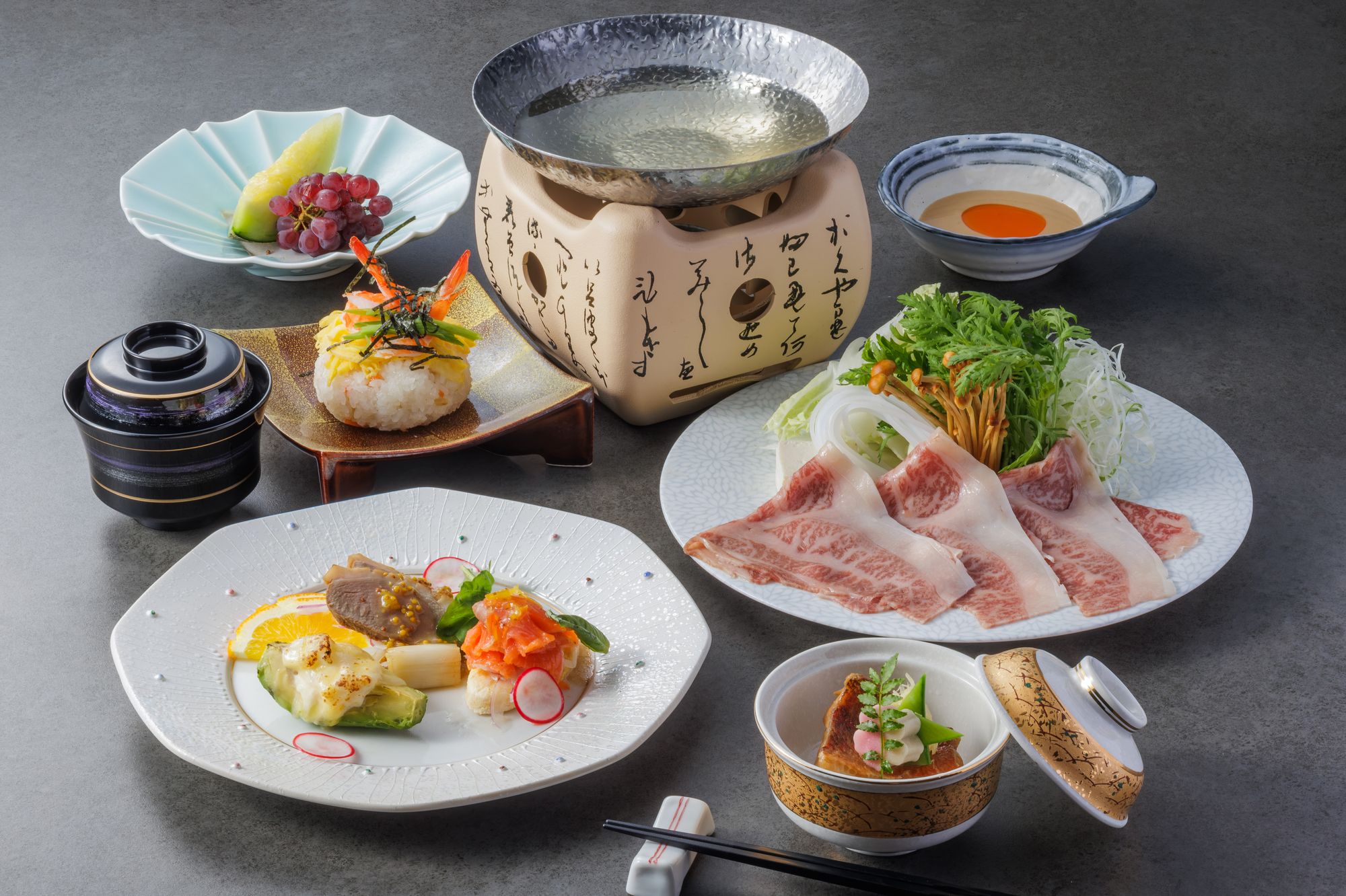 ムスリムフレンドリーの会席料理